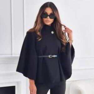 Belted Cape Top